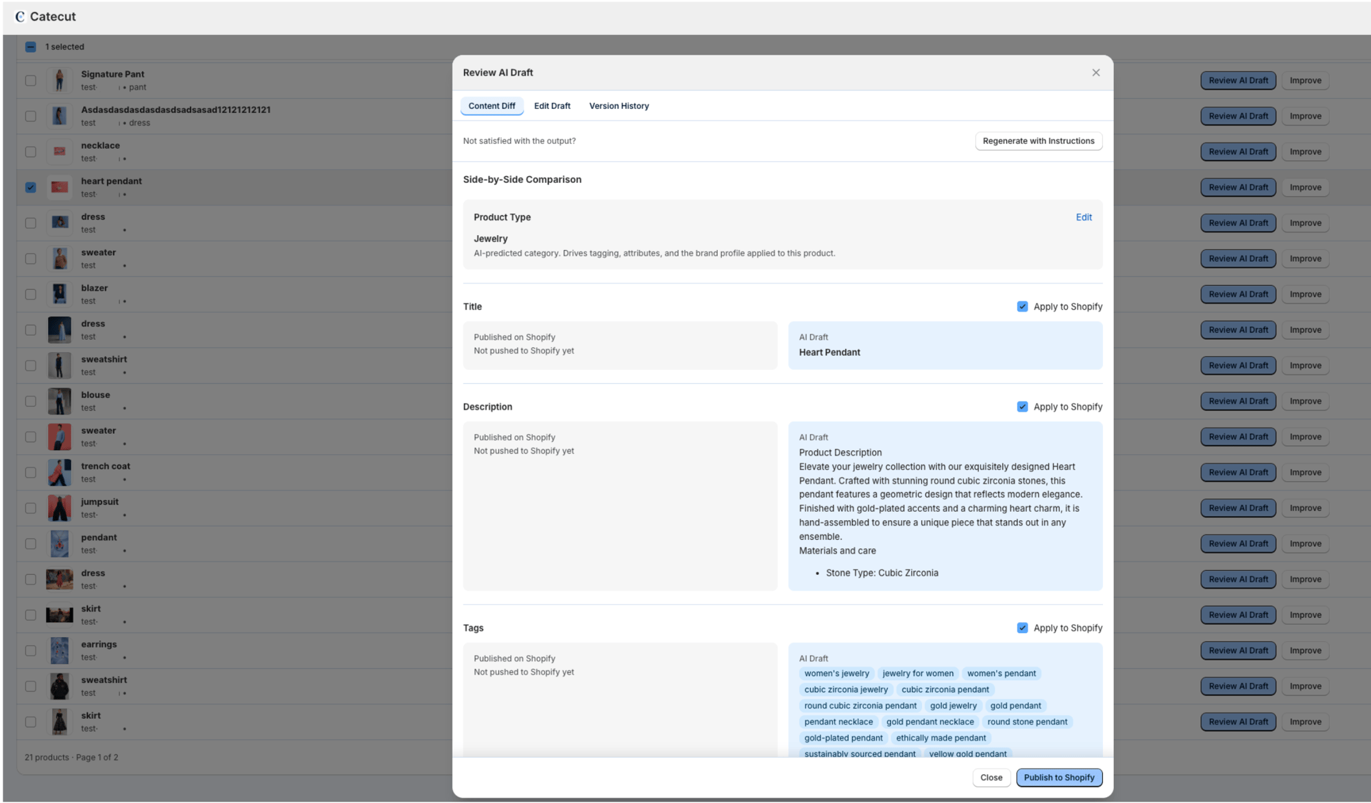 Catecut_Shopify_review AI draft